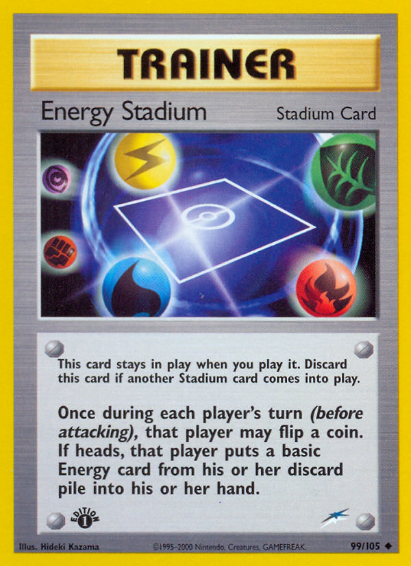 Energy Stadium (99/105) [Neo Destiny 1st Edition] | Total Play