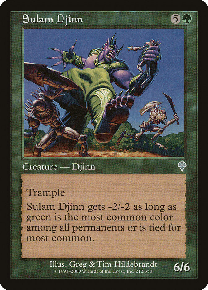 Sulam Djinn [Invasion] | Total Play