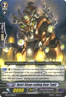 Quiet Sleep-calling Gear Tapir (G-BT07/098EN) [Glorious Bravery of Radiant Sword] | Total Play