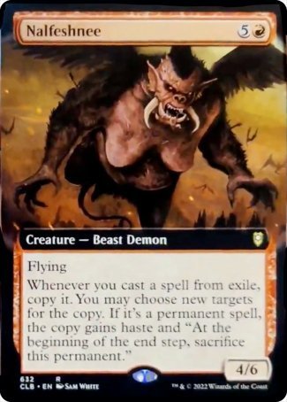 Nalfeshnee (Extended Art) [Commander Legends: Battle for Baldur's Gate] | Total Play