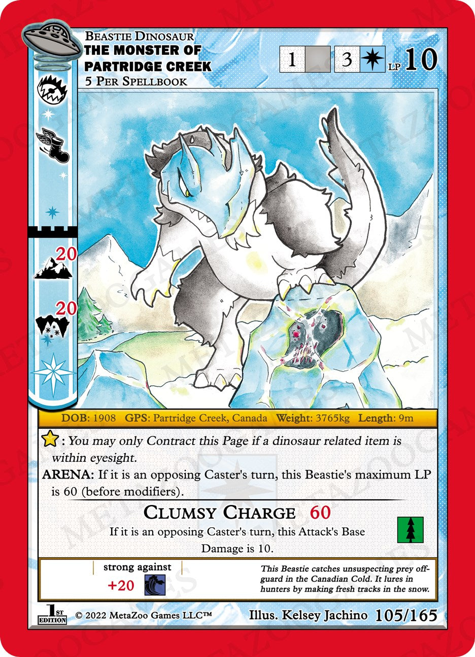 The Monster of Partridge Creek [Cryptid Nation: UFO First Edition] | Total Play