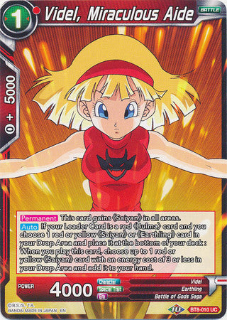 Videl, Miraculous Aide (BT8-010) [Malicious Machinations] | Total Play