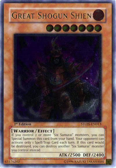 Great Shogun Shien [STON-EN013] Ultimate Rare | Total Play