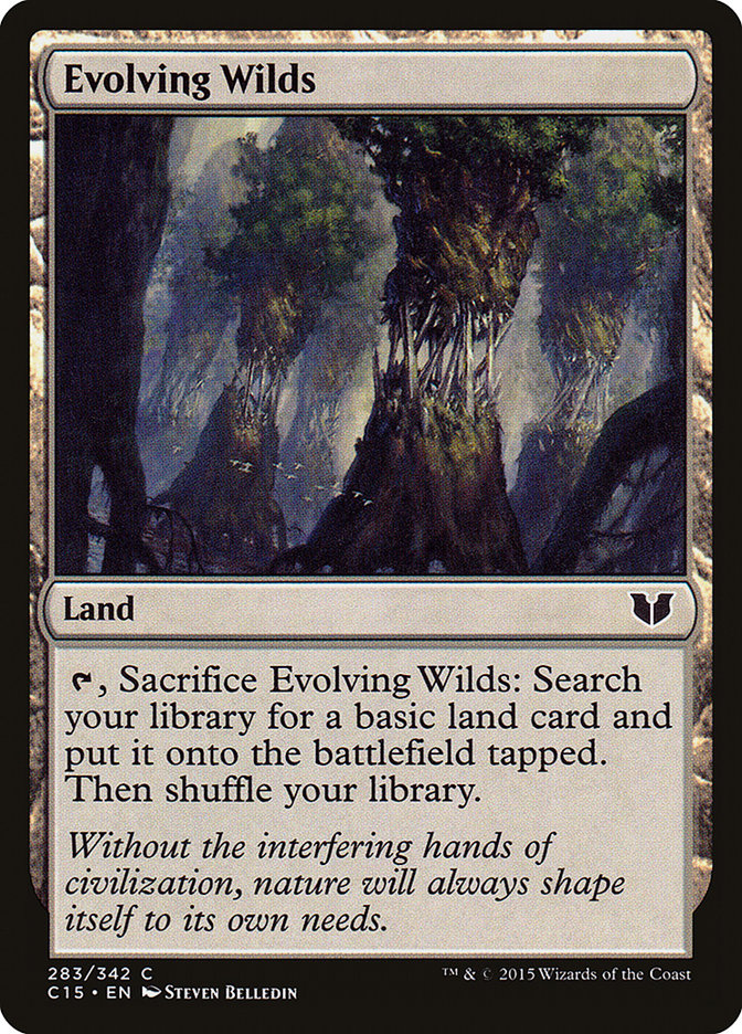 Evolving Wilds [Commander 2015] | Total Play