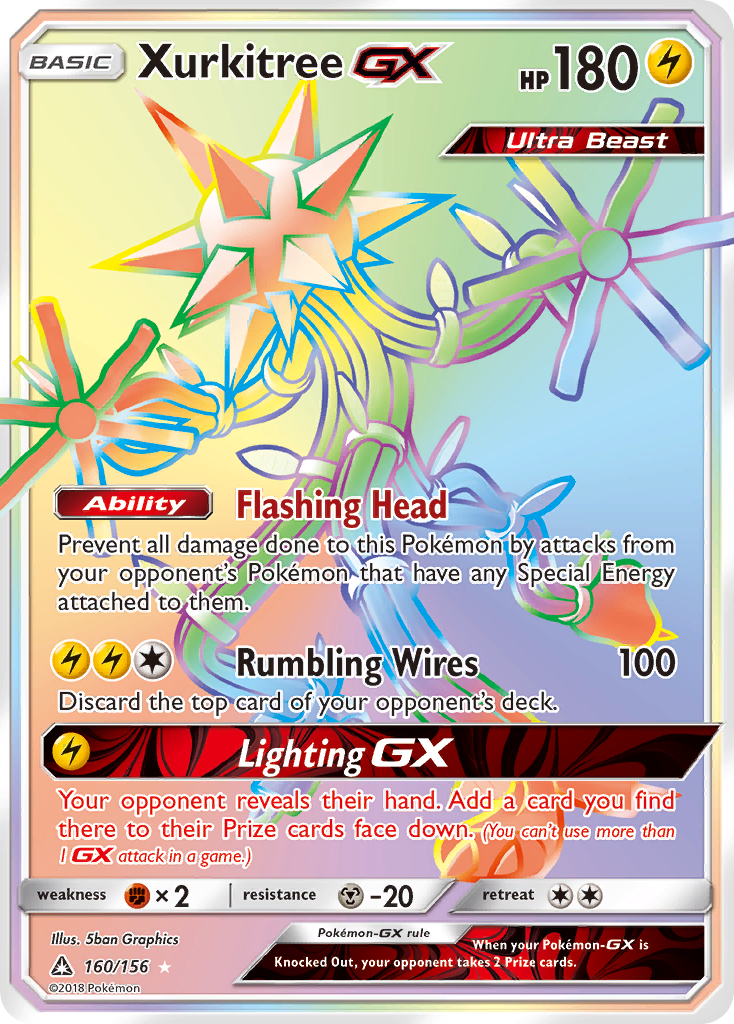 Xurkitree GX (160/156) [Sun & Moon: Ultra Prism] | Total Play