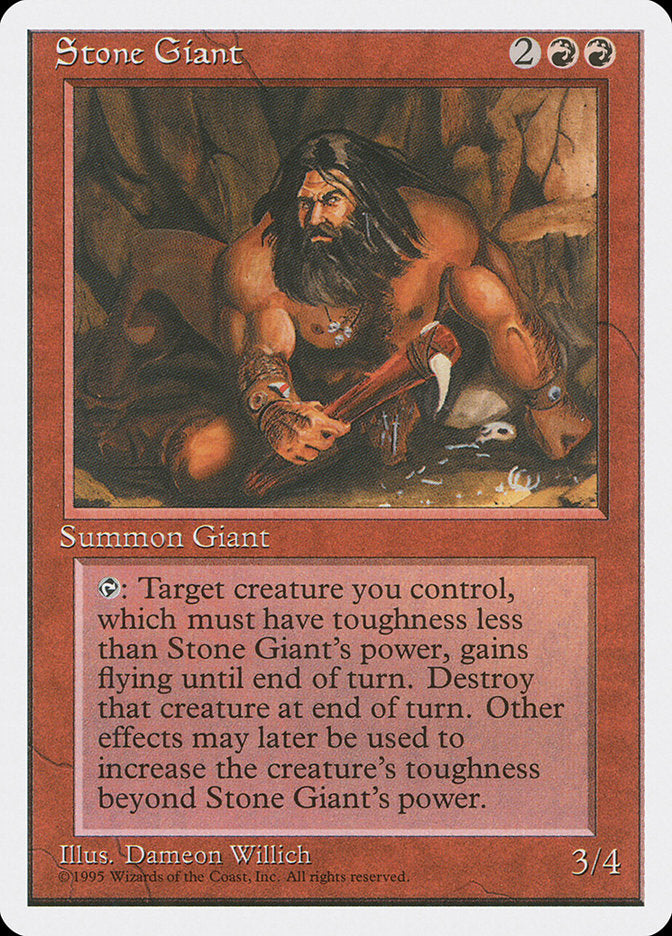 Stone Giant [Fourth Edition] | Total Play