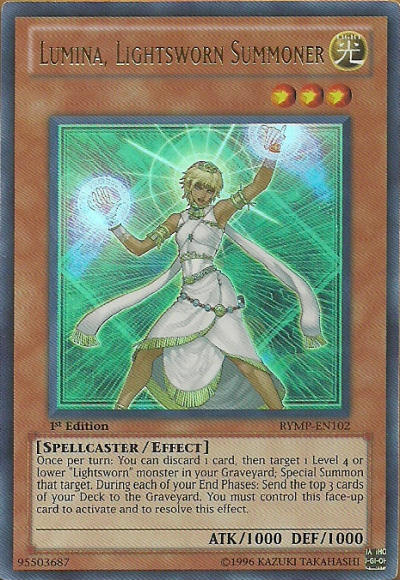 Lumina, Lightsworn Summoner [RYMP-EN102] Ultra Rare | Total Play