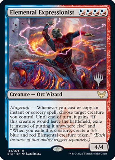 Elemental Expressionist (Promo Pack) [Strixhaven: School of Mages Promos] | Total Play