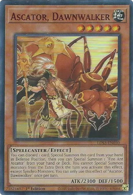 Ascator, Dawnwalker (Red) [LDS3-EN050] Ultra Rare | Total Play