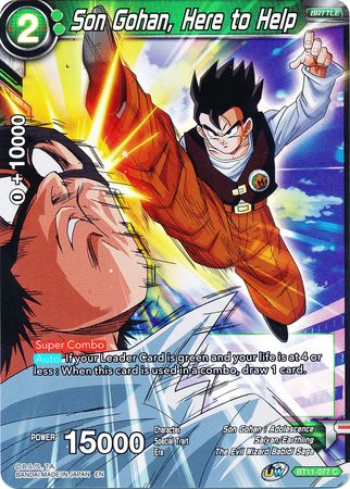 Son Gohan, Here to Help (BT11-077) [Vermilion Bloodline 2nd Edition] | Total Play