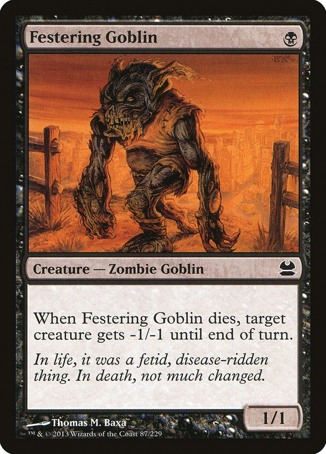 Festering Goblin [Modern Masters] | Total Play