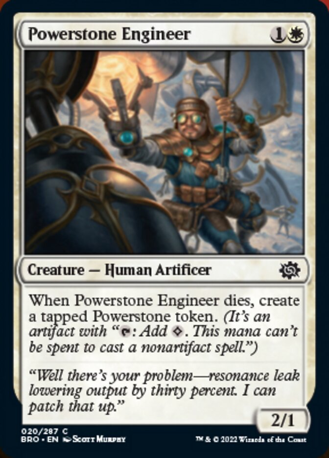 Powerstone Engineer [The Brothers' War] | Total Play