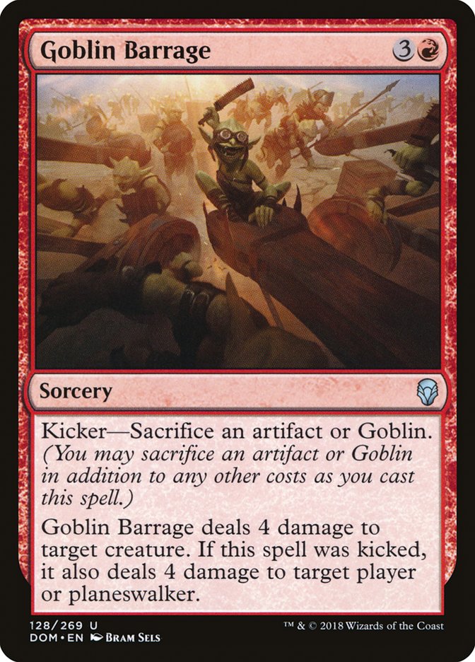 Goblin Barrage [Dominaria] | Total Play