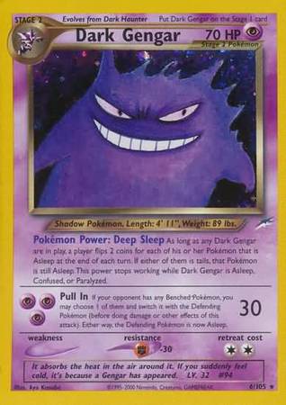 Dark Gengar (6/105) [Neo Destiny Unlimited] | Total Play