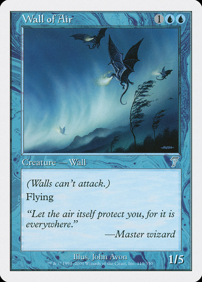 Wall of Air [Seventh Edition] | Total Play