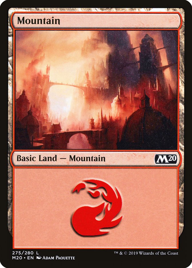 Mountain (275) [Core Set 2020] | Total Play