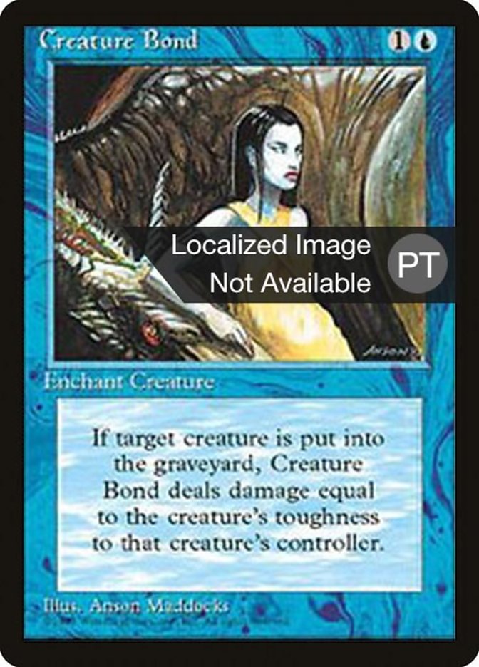 Creature Bond [Fourth Edition (Foreign Black Border)] | Total Play