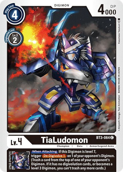 TiaLudomon [BT3-064] [Release Special Booster Ver.1.5] | Total Play