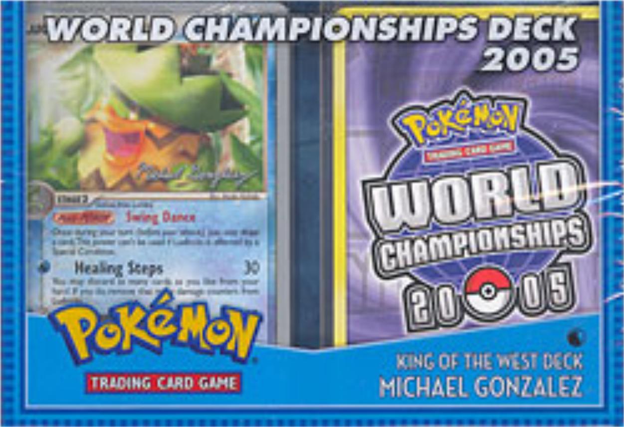 2005 World Championships Deck (King of the West - Michael Gonzalez) | Total Play