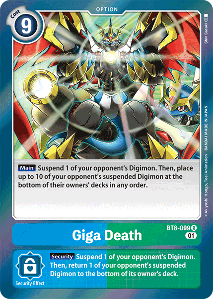 Giga Death [BT8-099] [New Awakening] | Total Play