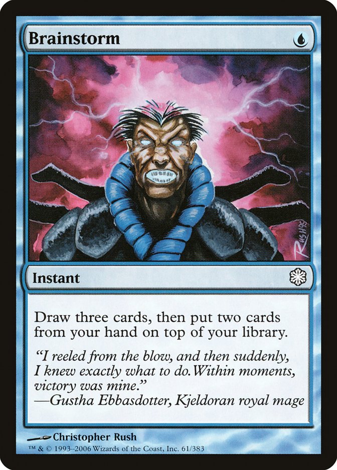 Brainstorm [Coldsnap Theme Decks] | Total Play