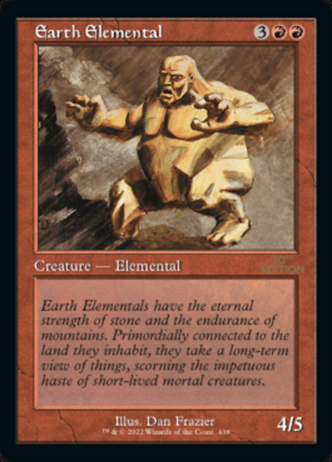 Earth Elemental (Retro) [30th Anniversary Edition] | Total Play