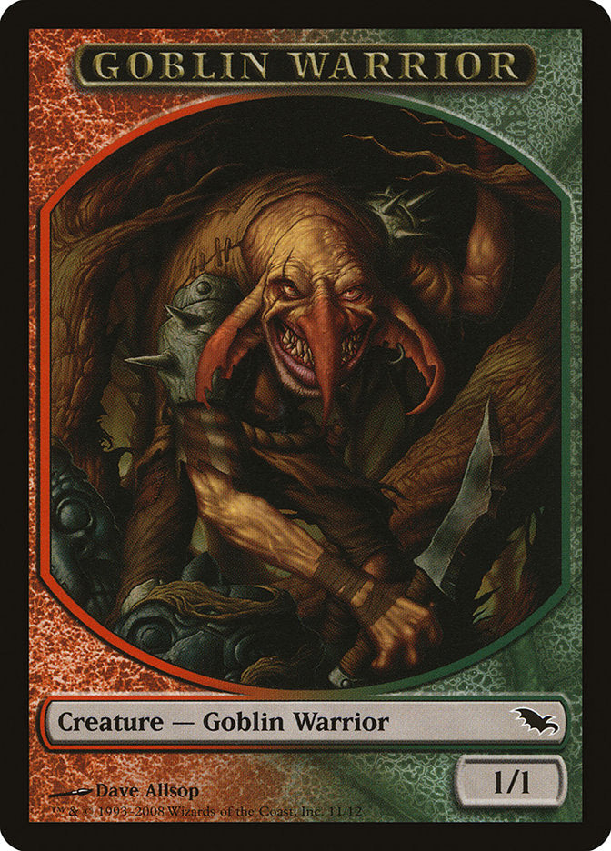 Goblin Warrior Token [Shadowmoor Tokens] | Total Play