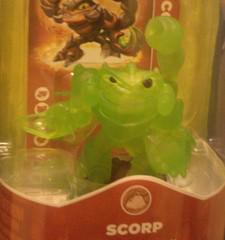 Scorp - Swap Force, Green - Skylanders | Total Play