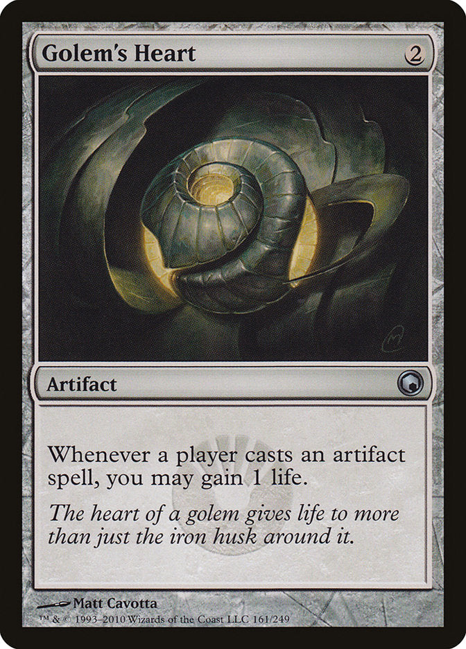 Golem's Heart [Scars of Mirrodin] | Total Play