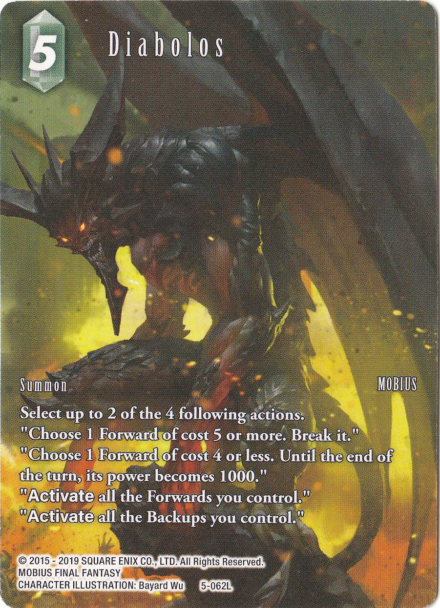 Diabolos (Full Art) (Deck Exclusive) [Opus V] | Total Play