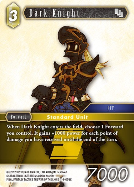 Dark Knight [Opus IV] | Total Play
