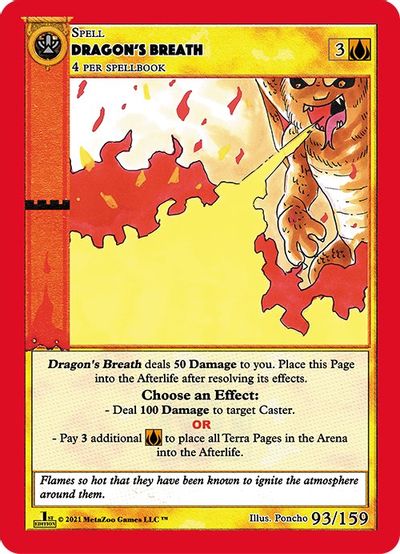 Dragon's Breath [Cryptid Nation: First Edition] | Total Play