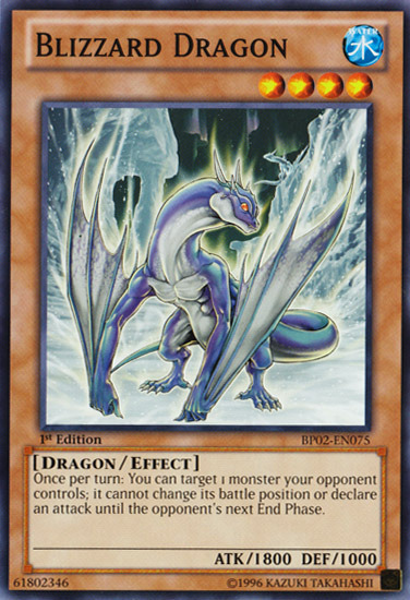 Blizzard Dragon [BP02-EN075] Common | Total Play