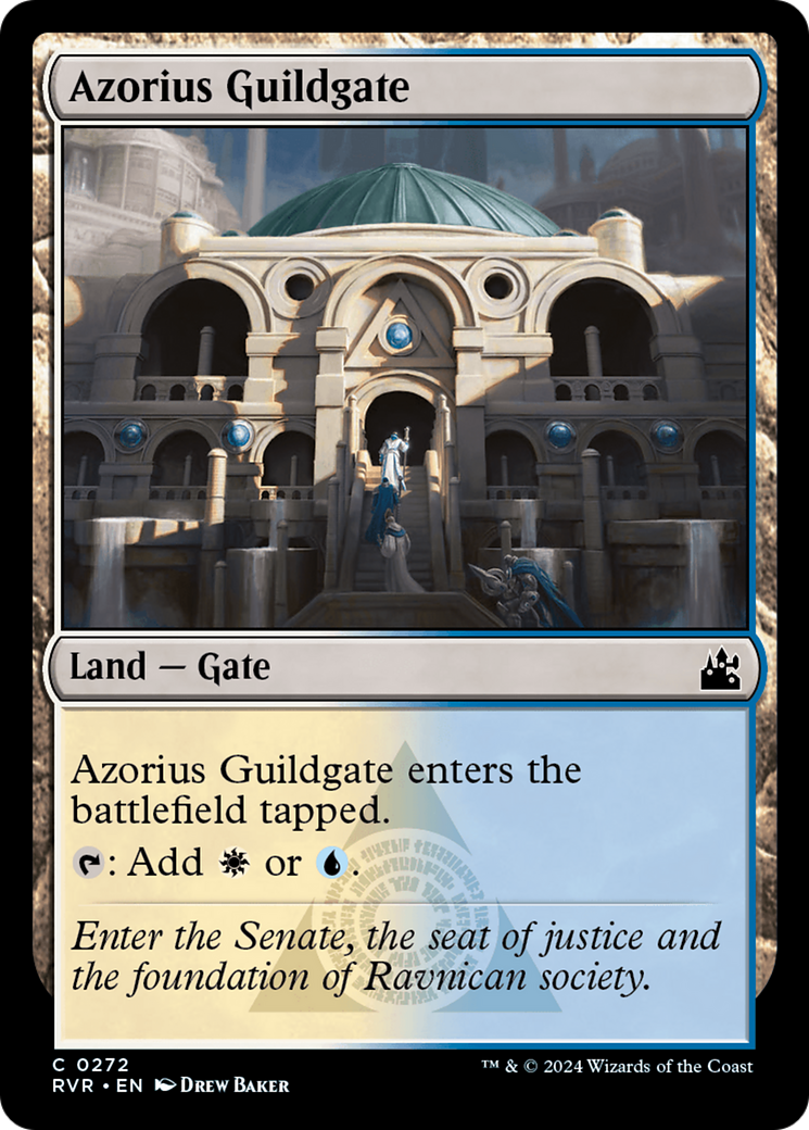 Azorius Guildgate [Ravnica Remastered] | Total Play