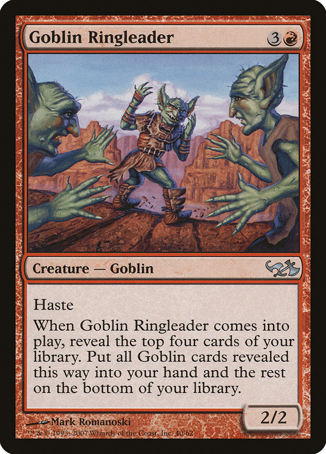 Goblin Ringleader [Duel Decks: Elves vs. Goblins] | Total Play