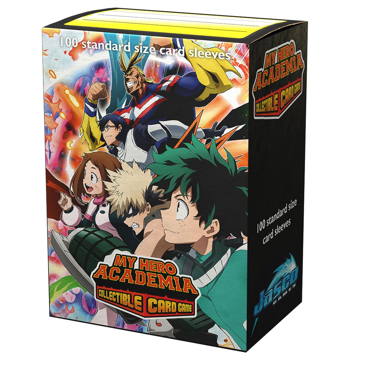 Dragon Shield: Standard 100ct Art Sleeves - My Hero Academia (Plus Ultra Fight) | Total Play