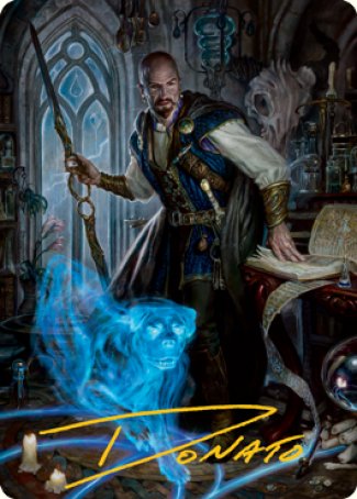 Mordenkainen Art Card (Gold-Stamped Signature) [Dungeons & Dragons: Adventures in the Forgotten Realms Art Series] | Total Play