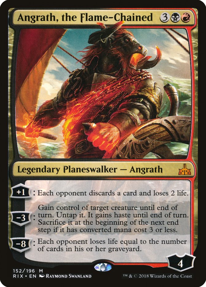 Angrath, the Flame-Chained [Rivals of Ixalan] | Total Play