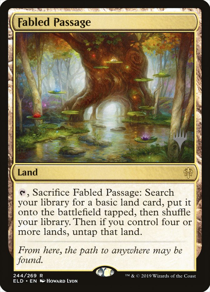 Fabled Passage (Promo Pack) [Throne of Eldraine Promos] | Total Play