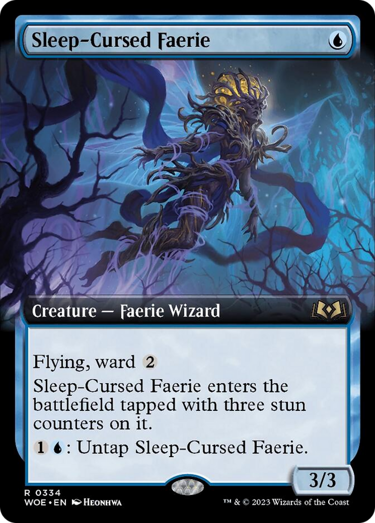 Sleep-Cursed Faerie (Extended Art) [Wilds of Eldraine] | Total Play