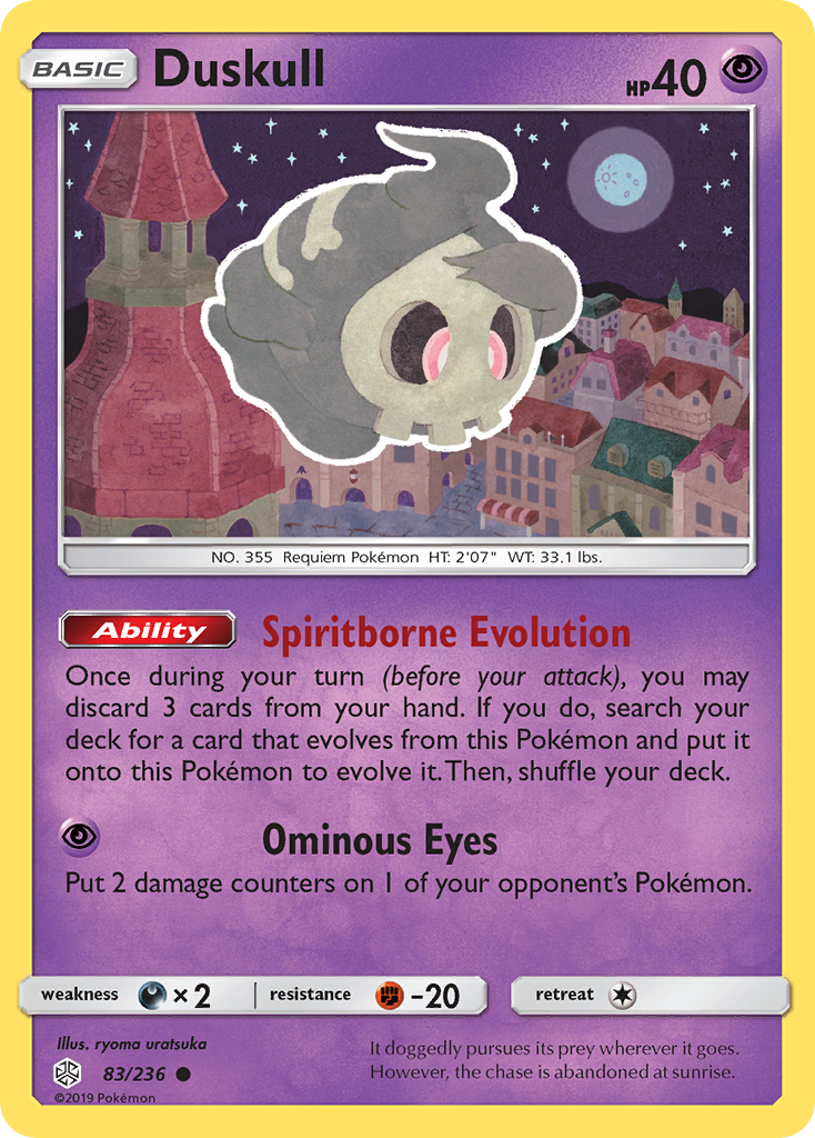 Duskull (83/236) [Sun & Moon: Cosmic Eclipse] | Total Play