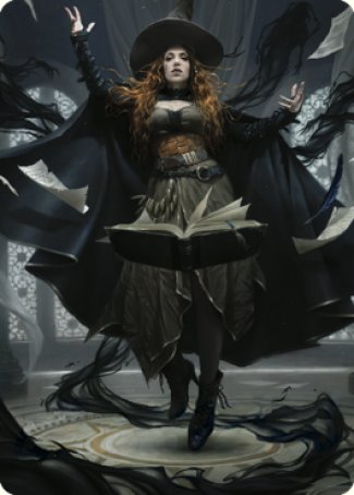 Tasha, the Witch Queen Art Card (41) [Commander Legends: Battle for Baldur's Gate Art Series] | Total Play