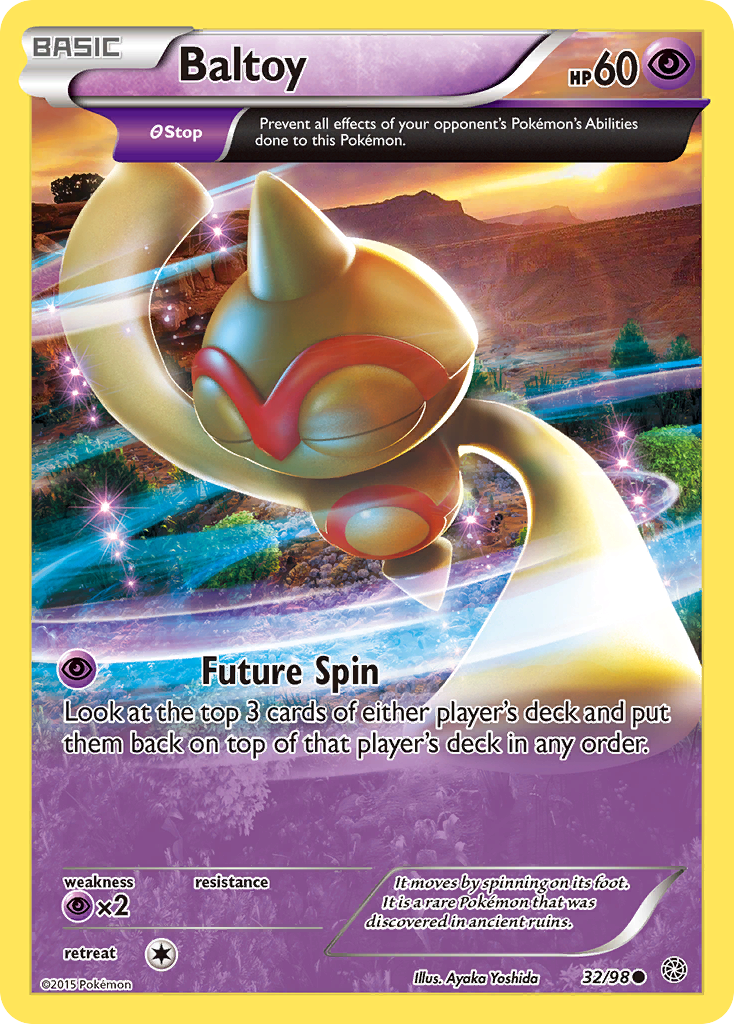 Baltoy (32/98) [XY: Ancient Origins] | Total Play