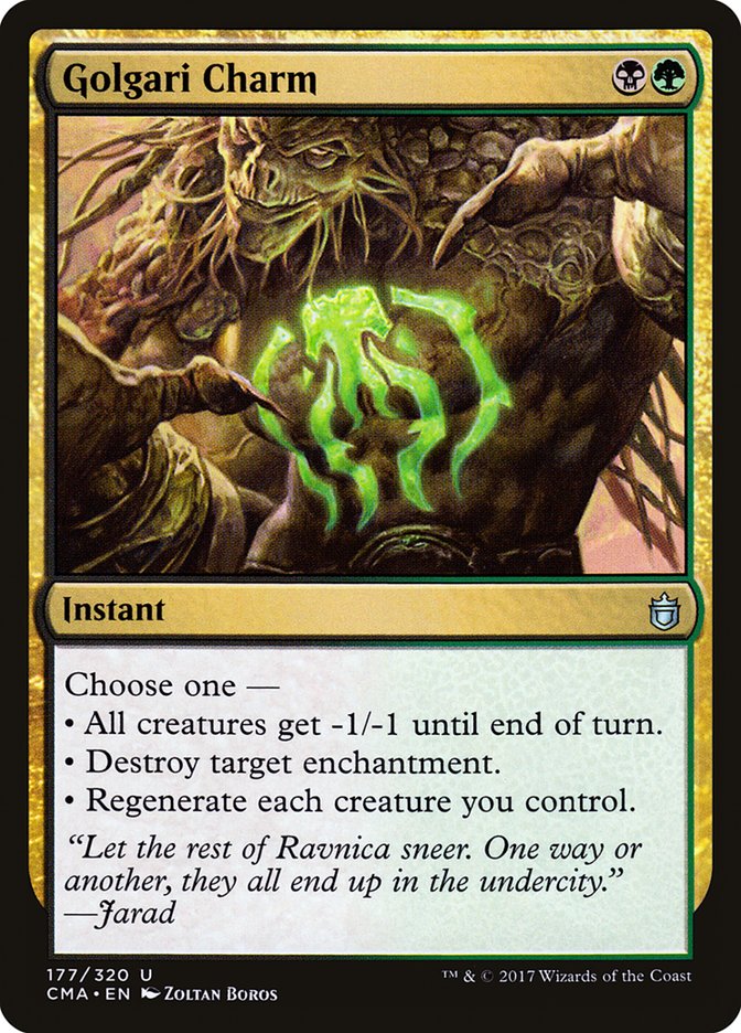 Golgari Charm [Commander Anthology] | Total Play