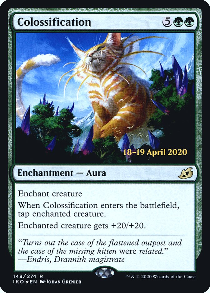 Colossification [Ikoria: Lair of Behemoths Prerelease Promos] | Total Play