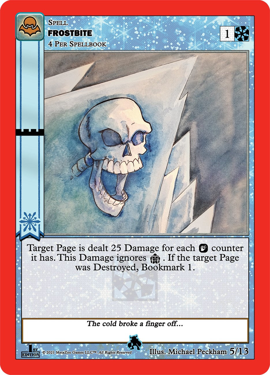 Frostbite (Chenoo) [Cryptid Nation: Nightfall First Edition Release Event Deck] | Total Play