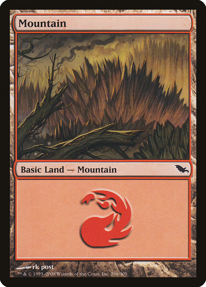 Mountain (296) [Shadowmoor] | Total Play