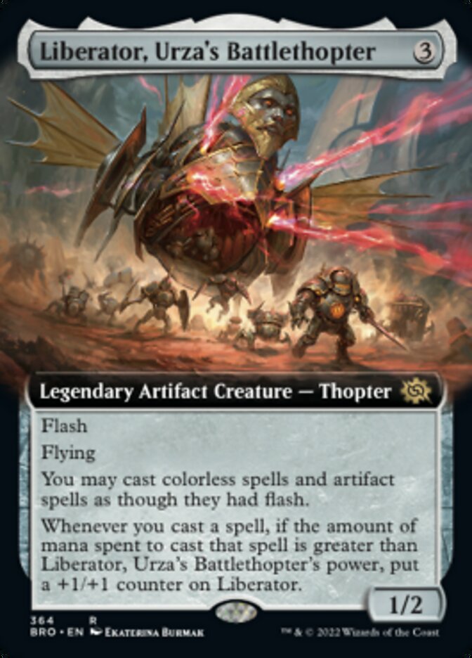 Liberator, Urza's Battlethopter (Extended Art) [The Brothers' War] | Total Play