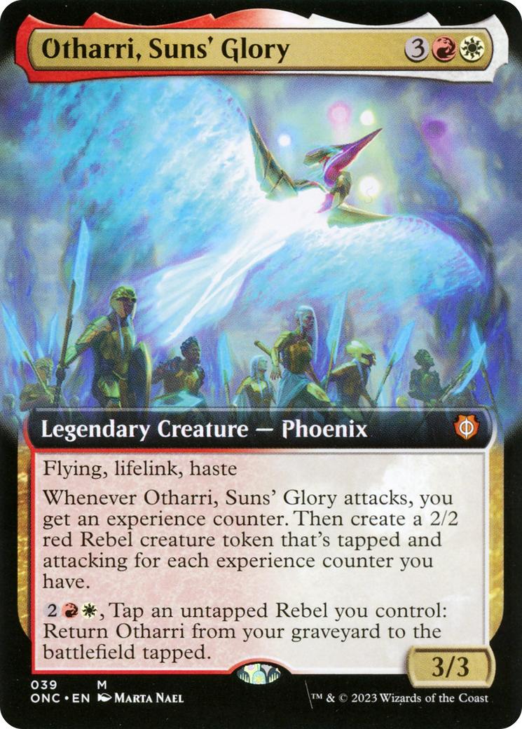 Otharri, Suns' Glory (Extended Art) [Phyrexia: All Will Be One Commander] | Total Play