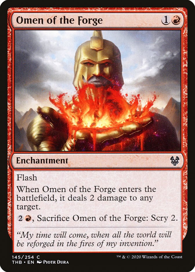 Omen of the Forge [Theros Beyond Death] | Total Play